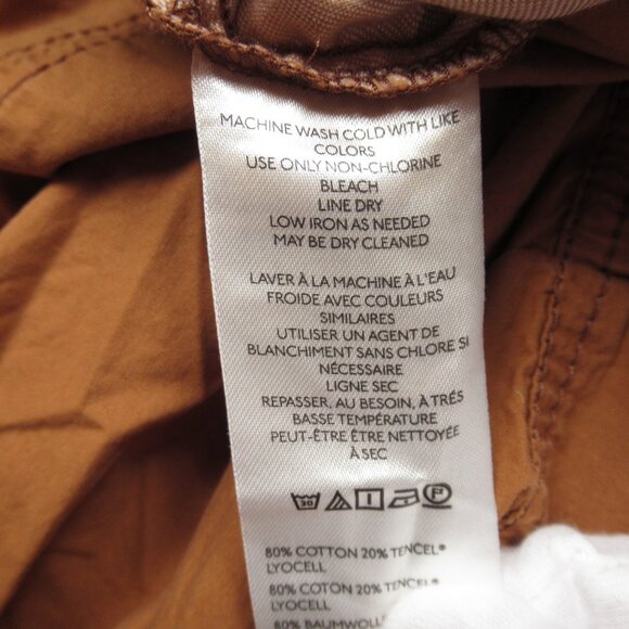 Anthropologie Pilcro Tactical Utility Pants Brown 1X - Picture 11 of 11